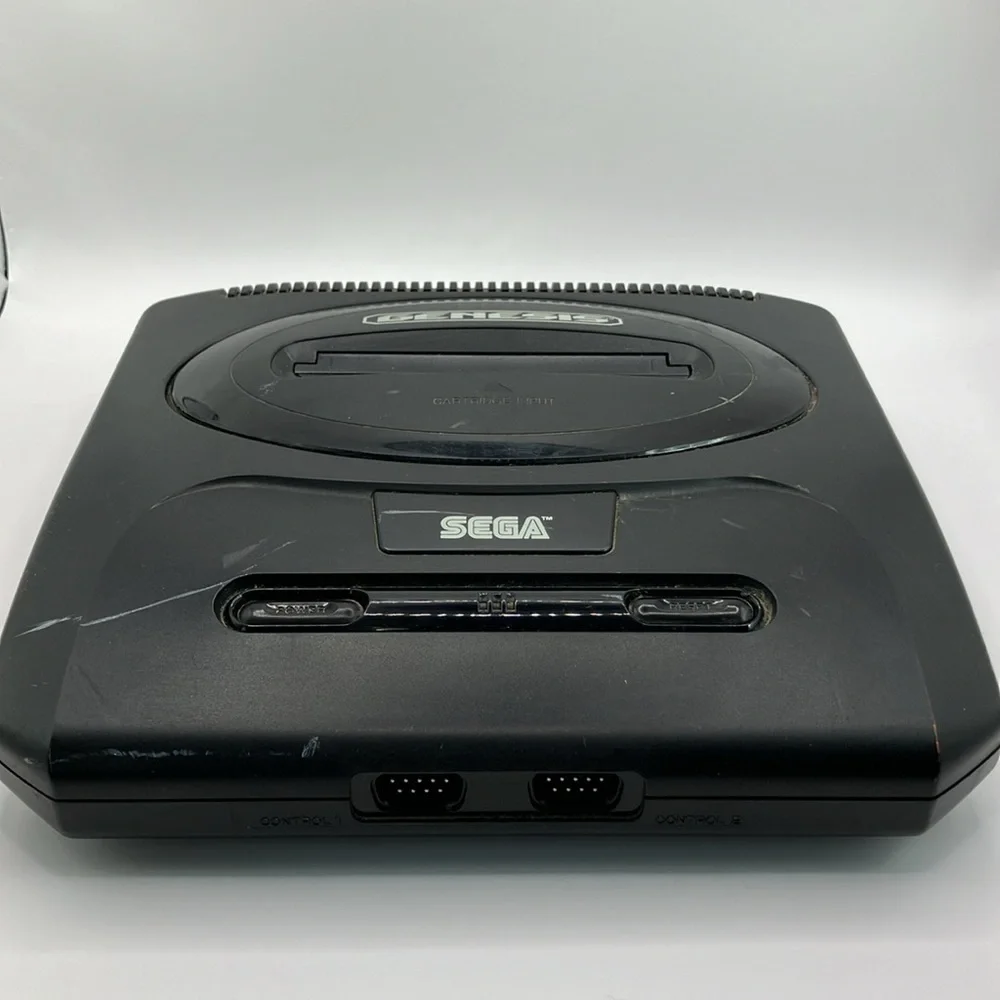 Sega Genesis Model 2 MK-1631 Vintage Video Game Console System‎ Untesed